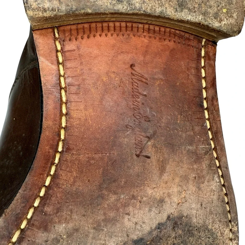 Cheaney Perry‎ Brown Leather Cap Toe Oxford Shoes US 10 / UK 9 Made In England